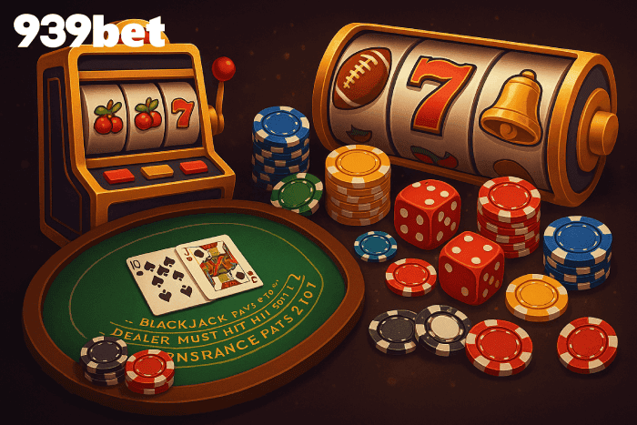 Jogos de caça-níqueis Cassino 939BET online