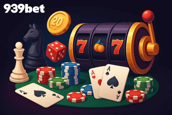 Slots populares Cassino 939BET bônus e diversão
