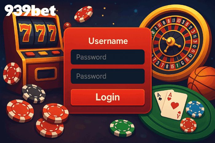 Login Cassino 939BET apostas seguras online